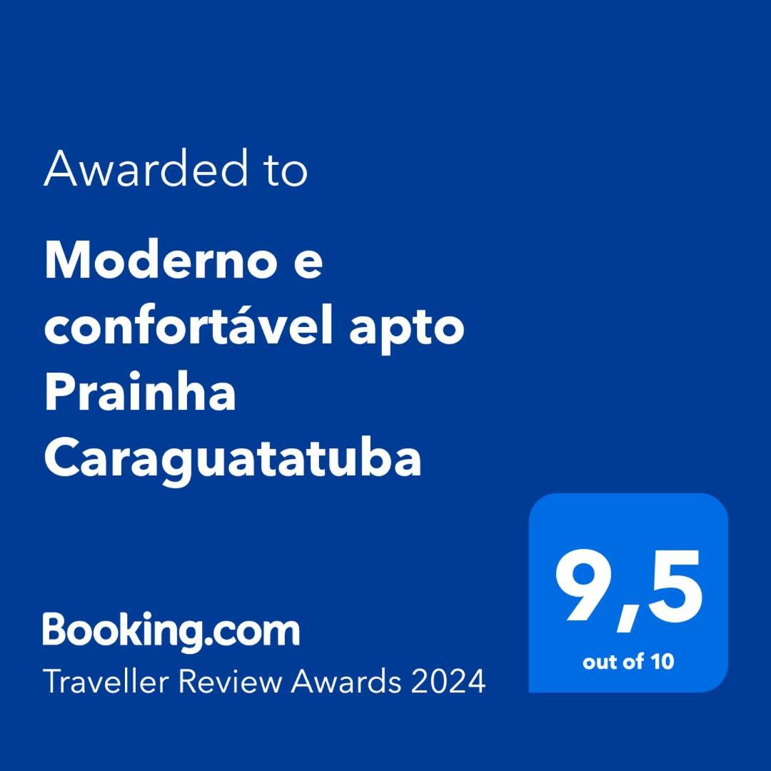 Moderno E Confortavel Apto Prainha Caraguatatuba Luaran gambar